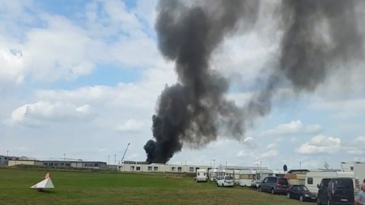 Al menos 10 heridos por un incendio en un centro de refugiados en Alemania 