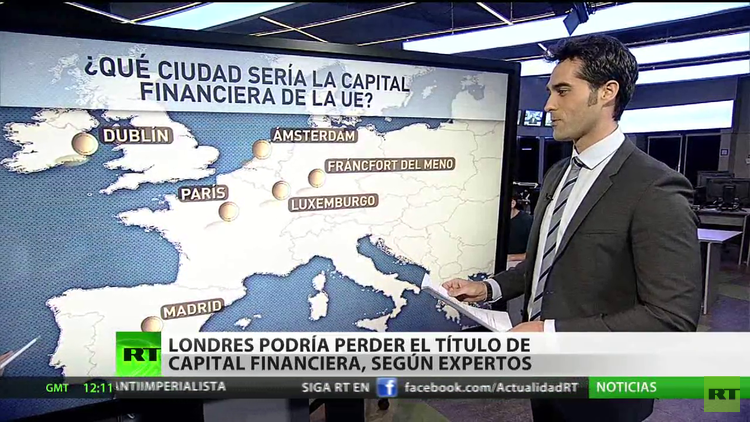 "Londres puede perder el título de la capital financiera"