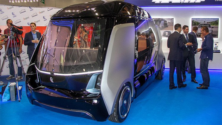 Los legendarios camiones rusos Kamaz evolucionan hacia nuevos autobuses no tripulados