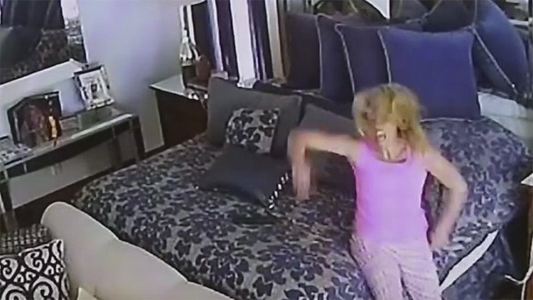 Exprometida de un millonario se golpeaba ella misma para acusar a su novio de maltrato (video)