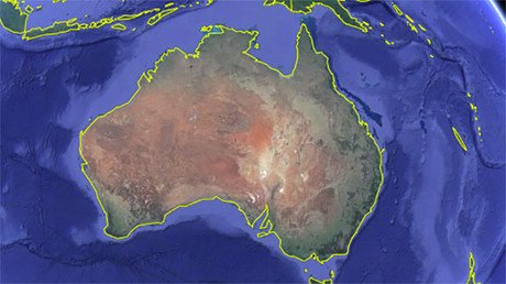 Australia se mueve. ¡Literalmente!