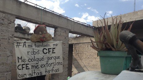 Así 'se cuelgan' por alza en tarifas de la luz en México