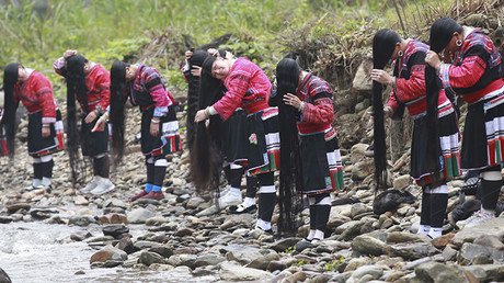 Rapunzeles chinas: Conozca el pueblo con el cabello más largo del mundo (Fotos)