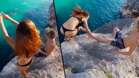 "¿Por qué no la ayudó?: Este video está causando mucha indignación en las redes sociales