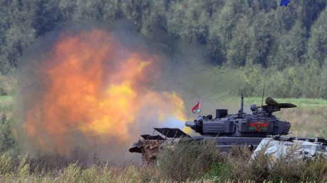 Video: Los impresionantes juegos del biatlón de tanques militares llegan a su fase semifinal