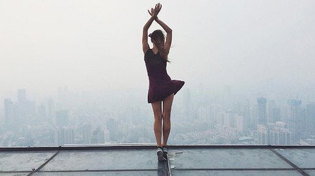 Las fotos de una bloguera rusa que dan vértigo