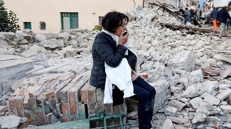 PRIMERAS IMÁGENES: Una localidad italiana destruida y "desaparecida" por el terremoto