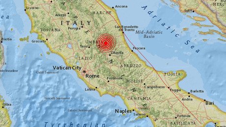 Un sismo de magnitud 4,6 sacude el centro de Italia