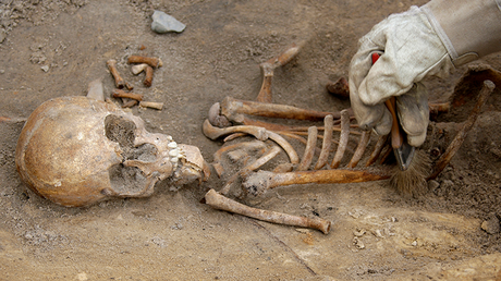 Rusia: Hallan la tumba ancestral de un alto funcionario con instrumentos de medición intactos