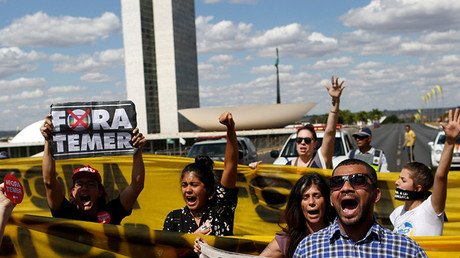 Continúan las protestas contra la destitución de Dilma Rousseff (fotos)