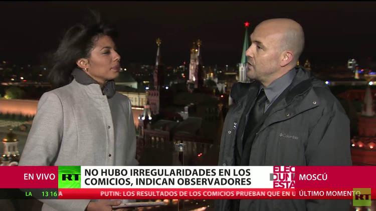 Los resultados de las parlamentarias en Rusia "llenan de optimismo al partido gobernante"