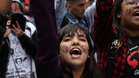"En defensa de la democracia": Brasil contra Temer en su Día de la Independencia (video, fotos)