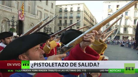 Cataluña celebra entre tensiones políticas su fiesta nacional