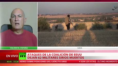 Ataques de la coalición liderada por EE.UU. dejan decenas de militares sirios muertos