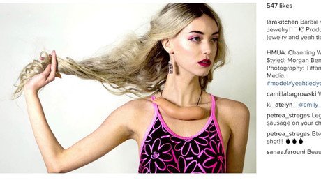 Una modelo con una rara enfermedad revela su auténtico aspecto