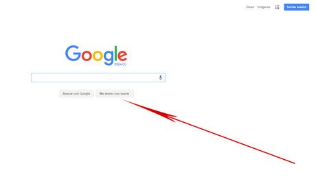 No todo el mundo lo sabe: ¿Cuál es la función del botón 'Me siento con suerte' de Google?