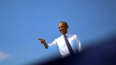 "Anda, Bill, ¡vámonos!": El video de Obama esperando a Clinton en el Air Force One se hace viral