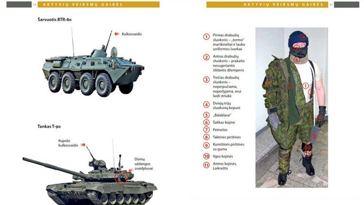"Abrigarse, esconderse y tener preservativos a mano": Lituania crea manual en caso de invasión rusa