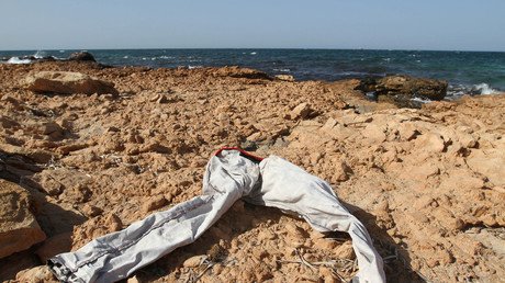 FUERTES IMÁGENES: Un terrible hallazgo en las costas de Libia