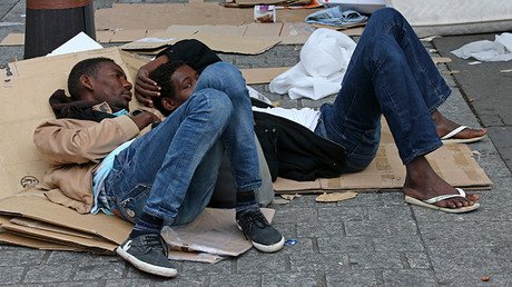 ¿"Escenas del apocalipsis"? Un video muestra un campamento de inmigrantes desmantelado en París