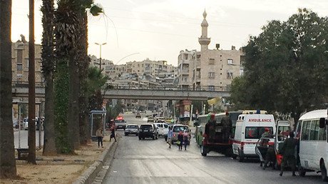 Terroristas atacan con morteros un corredor humanitario en Alepo