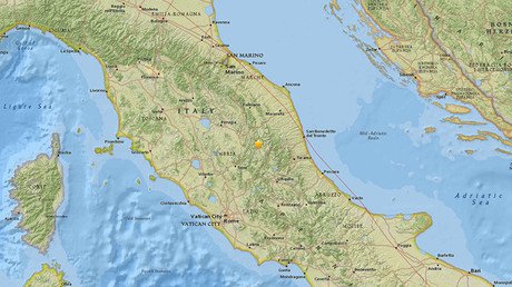 Un fuerte sismo sacude el centro de Italia y llega hasta Roma