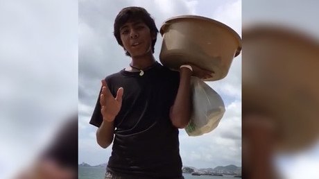 ¿Cuántas desea? Inesperada respuesta de famoso niño que vende empanadas a propuesta de yerno de Slim