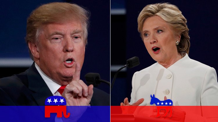 Trump acorta distancias: La investigación de los correos de Hillary reduce su diferencia a un punto