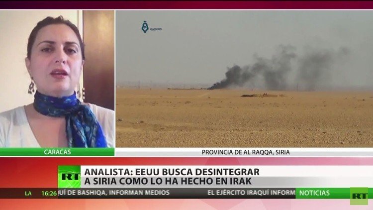 "EE.UU. busca desintegrar a Siria como lo ha hecho en Irak"