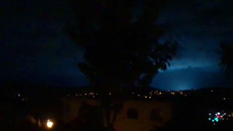 Misteriosas luces iluminaron el cielo de Nueva Zelanda durante el temblor