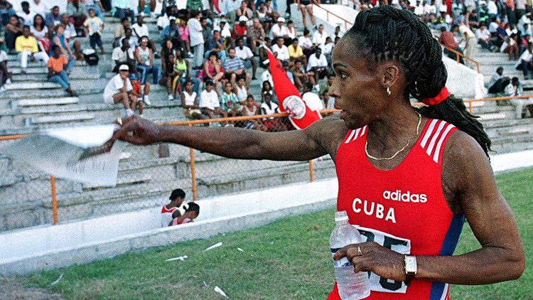 Cómo Fidel Castro le dio aliento a una atleta cubana