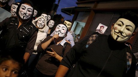 Anonymous recorre cientos de ciudades del mundo