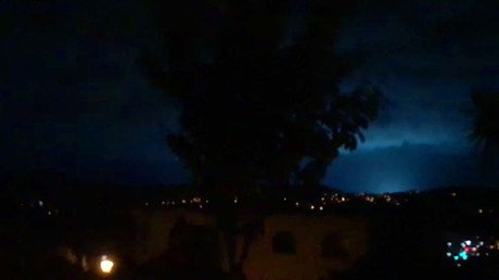 Misteriosas luces iluminaron el cielo de Nueva Zelanda durante el temblor