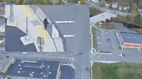 Siguió a su mujer con un dron y descubrió cómo lo engañaba con otro (FUERTE AUDIO)