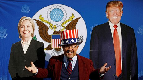 Impactante mapa de 'los dos Estados Unidos': el continente de Trump y el archipiélago de Clinton