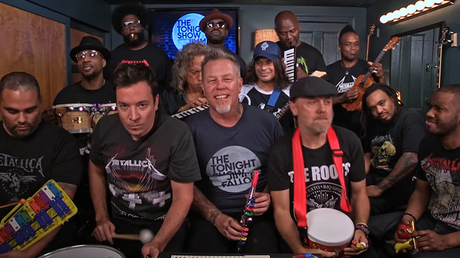 Así suena un clásico de Metallica tocado con instrumentos de juguete