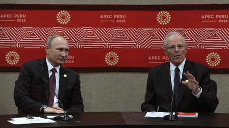 ¿En qué idioma hablamos? Putin y Kuczynski protagonizan un divertido diálogo (VIDEO)