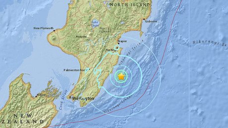 Un sismo de magnitud 5,6 se registra en Nueva Zelanda