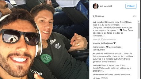 "Solo Dios da fuerza": La reacción de los familiares de un futbolista superviviente del Chapecoense