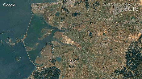 Impactantes videos en 'time-lapse' de Google muestran cómo ha cambiado la Tierra en 30 años