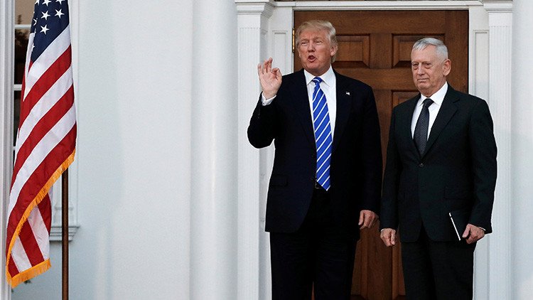 Trump nombra a James 'perro rabioso' Mattis al frente del Pentágono