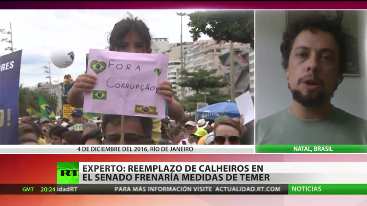 Brasil: "El reemplazo del presidente del Senado podría frenar varias medidas impulsadas por Temer"