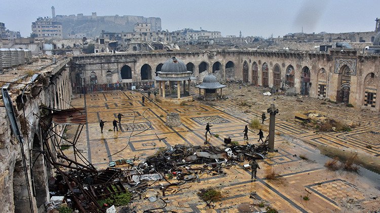 Las últimas imágenes de la increíble devastación de Alepo tras más de cuatro años de guerra