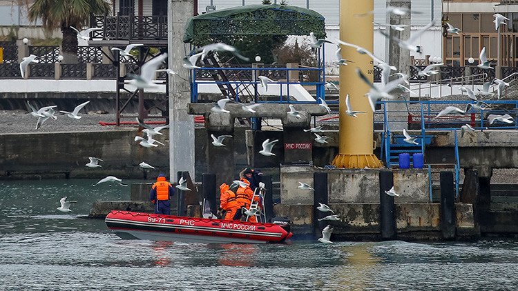 Rusia recupera la segunda caja negra del avión Tu-154 siniestrado