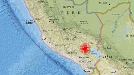 Un sismo de magnitud 6,3 sacude Perú