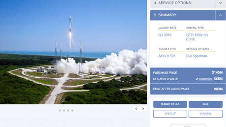 Ya puedes construir y estimar el costo de tu propio cohete espacial