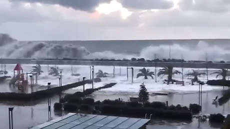 Una fuerte tempestad causa inundaciones en la ciudad rusa de Sochi (VIDEO)