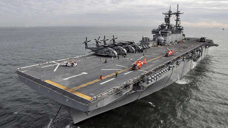 ¿Qué hacen los buques de desembarco de EE.UU. en las costas de Siria?