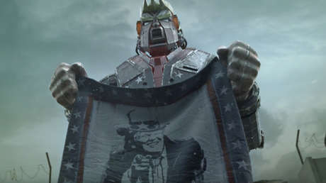 Video: Una película muestra a Trump como un robot gigante que lanza misiles contra los mexicanos