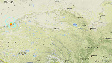 Terremoto de magnitud 5,6 sacude el oeste de China